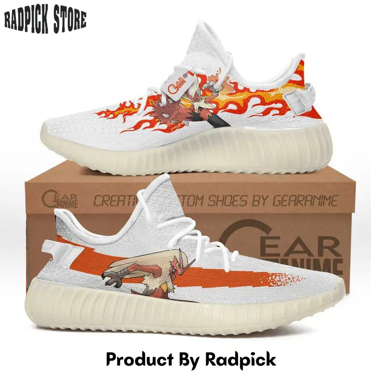 Blaziken yeezy shoes anime sneakers  rp191919